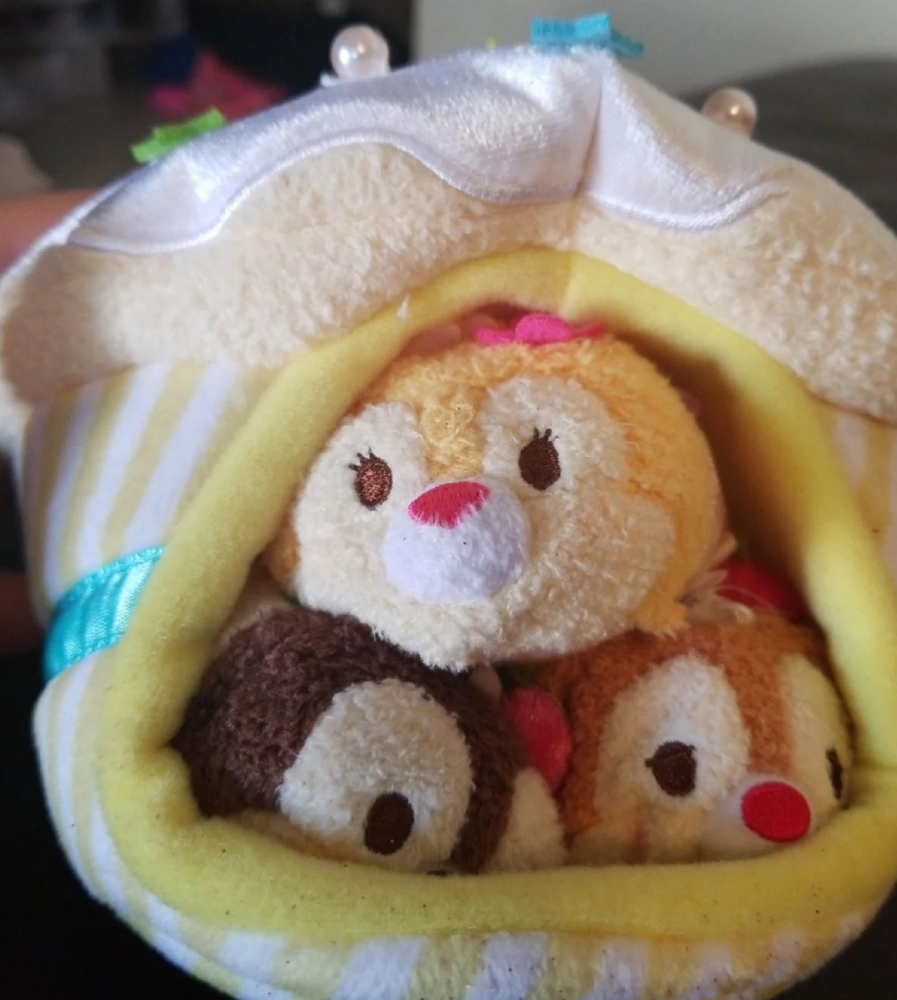 Tsum Tsum Chip and dale,clarice cupcake